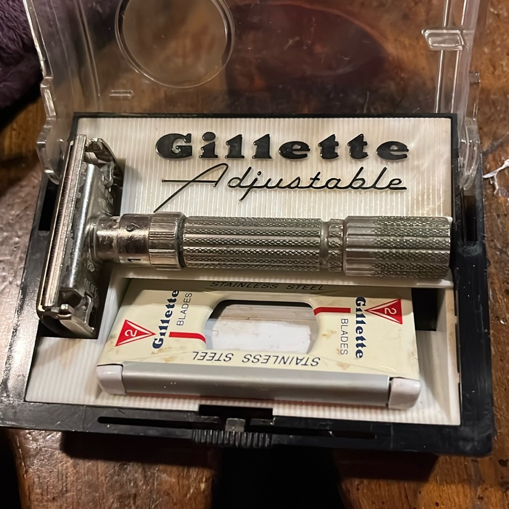 Vintage gillette adjustable